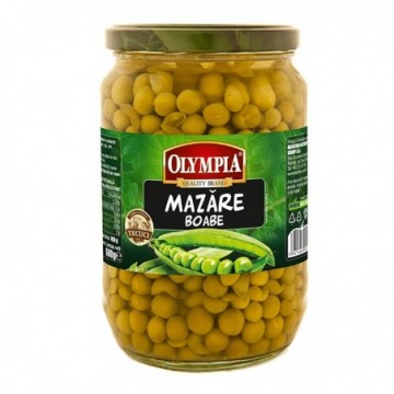 Mazăre verde boabe, 720 ml,...
