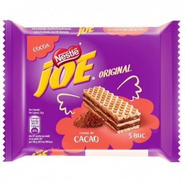 Napolitane cu cacao, 40 g, Joe