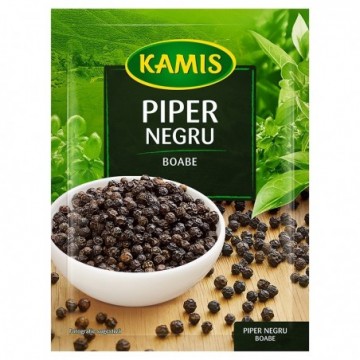 Piper negru boabe, 20 g, Kamis