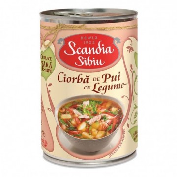 Ciorba de pui, 400 g,...